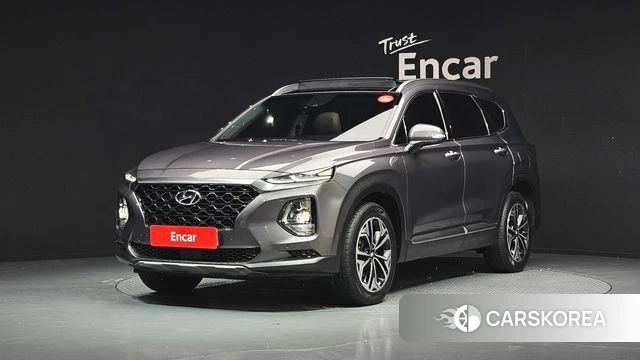 Hyundai Santa Fe TM 2018 Серый из Кореи