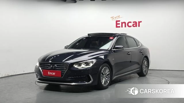 Hyundai Grandeur IG Hybrid 2018 Синий из Кореи