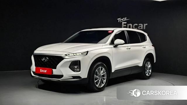 Hyundai Santa Fe TM 2019 Белый из Кореи