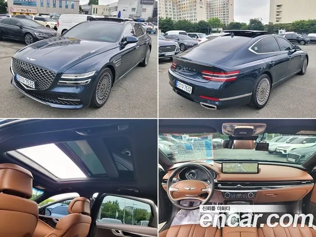Genesis G80 (RG3) 2020 Синий из Кореи