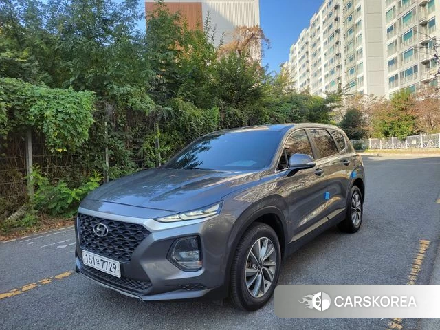Hyundai Santa Fe TM 2018 Серый из Кореи