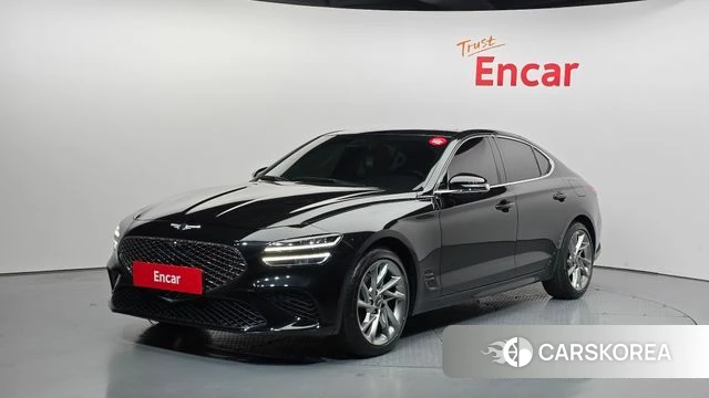 Genesis The New G70 2021 Черный из Кореи