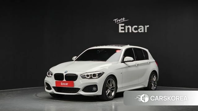 BMW 1 Series (F20) 2018 Белый из Кореи