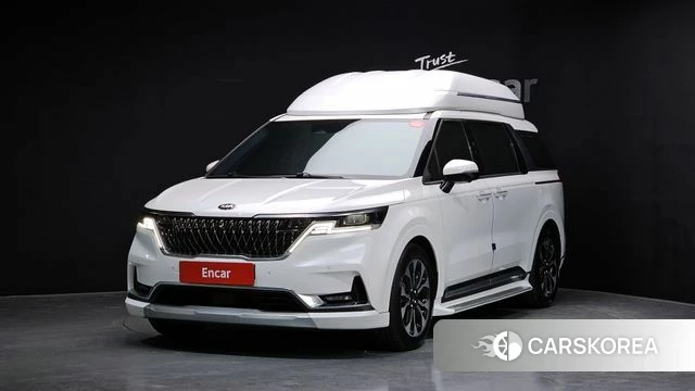 Kia Carnival 4th generation 2021 Белый из Кореи