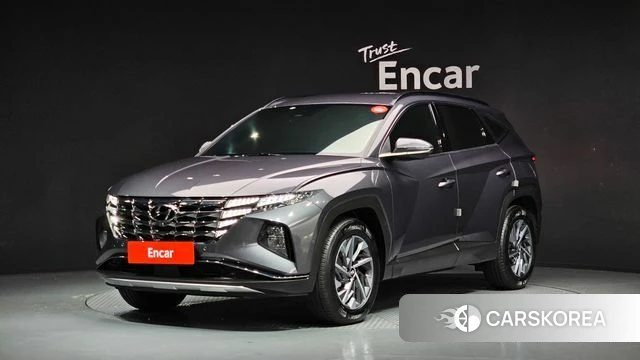 Hyundai Tucson Hybrid (NX4) 2021 Серый из Кореи
