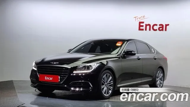 Genesis G80 2018 Черный из Кореи