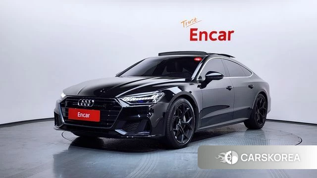 Audi A7 (4K) 2021 Черный из Кореи