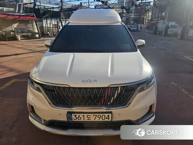 Kia Carnival 4th generation 2023 Белый из Кореи