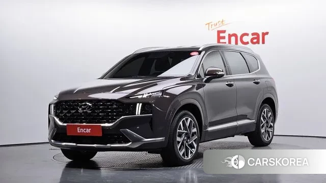 Hyundai The New Santa Fe 2021 Коричневый из Кореи