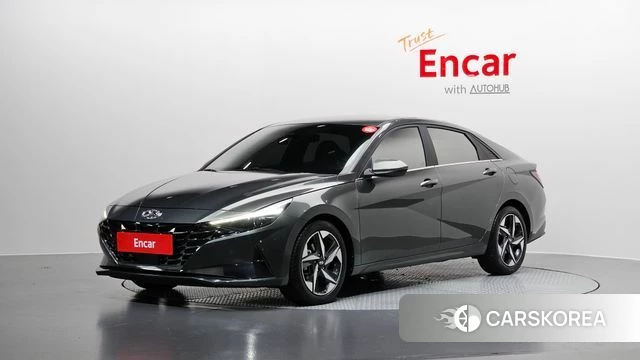 Hyundai Avante (CN7) 2023 Серый из Кореи