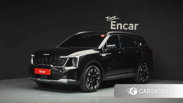 Kia The New Sorento 4th Generation 2024 Черный из Кореи