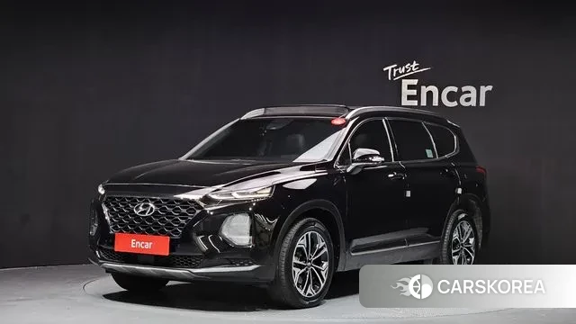 Hyundai Santa Fe TM 2018 Черный из Кореи