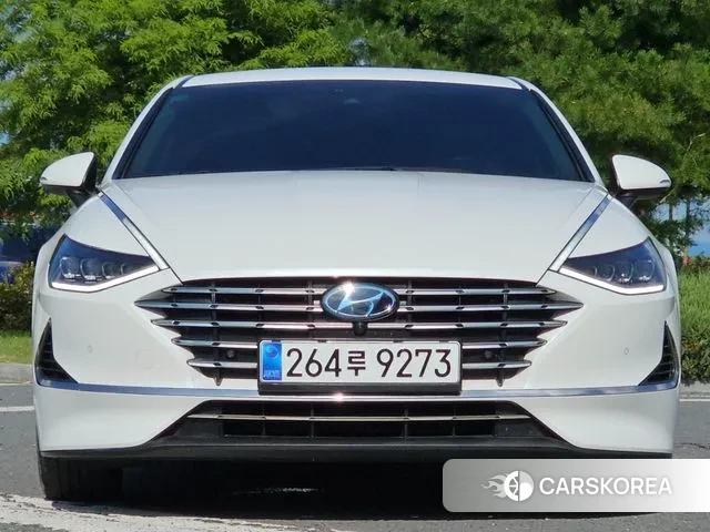 Hyundai Sonata Hybrid (DN8) 2020 Белый из Кореи