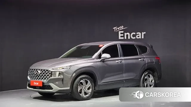 Hyundai The New Santa Fe 2021 Серый из Кореи