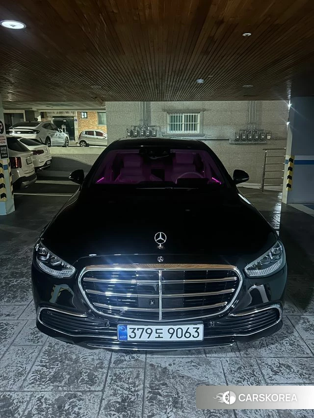 Mercedes-Benz S-Class W223 2021 Черный из Кореи