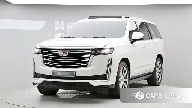 Cadillac Escalade 5th Generation 2022 Белый из Кореи