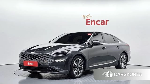 Kia K8 Hybrid 2023 Серый из Кореи