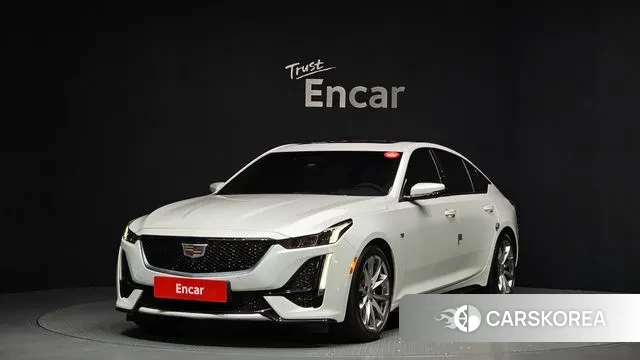Cadillac CT5 2023 Белый из Кореи