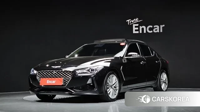 Genesis G70 2018 Черный из Кореи