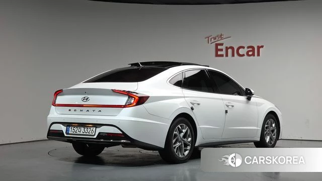 Hyundai Sonata (DN8) 2019 Белый из Кореи