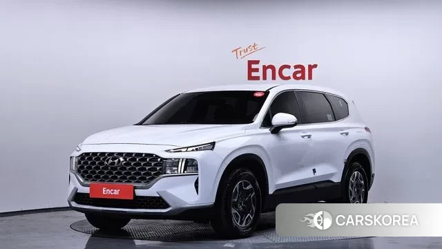Hyundai The New Santa Fe 2022 Белый из Кореи