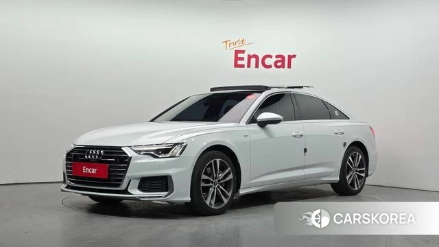 Audi A6 (C8) 2021 Белый из Кореи