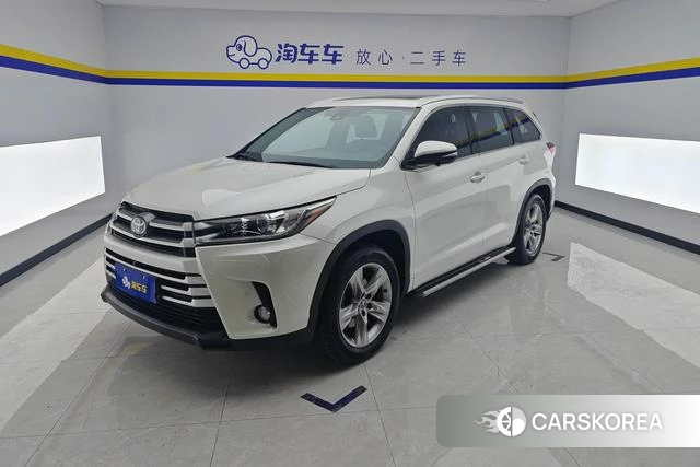 Toyota Highlander 2020 Белый из Китая