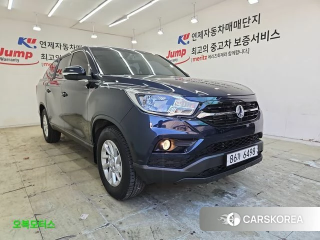 Ssangyong Rexton Sports 2020 Синий из Кореи
