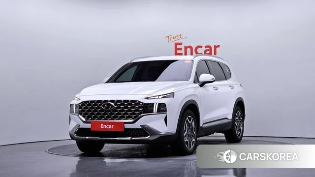 Hyundai The New Santa Fe 2022 Белый из Кореи