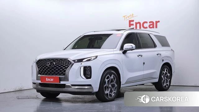 Hyundai Palisade 2022 Белый из Кореи