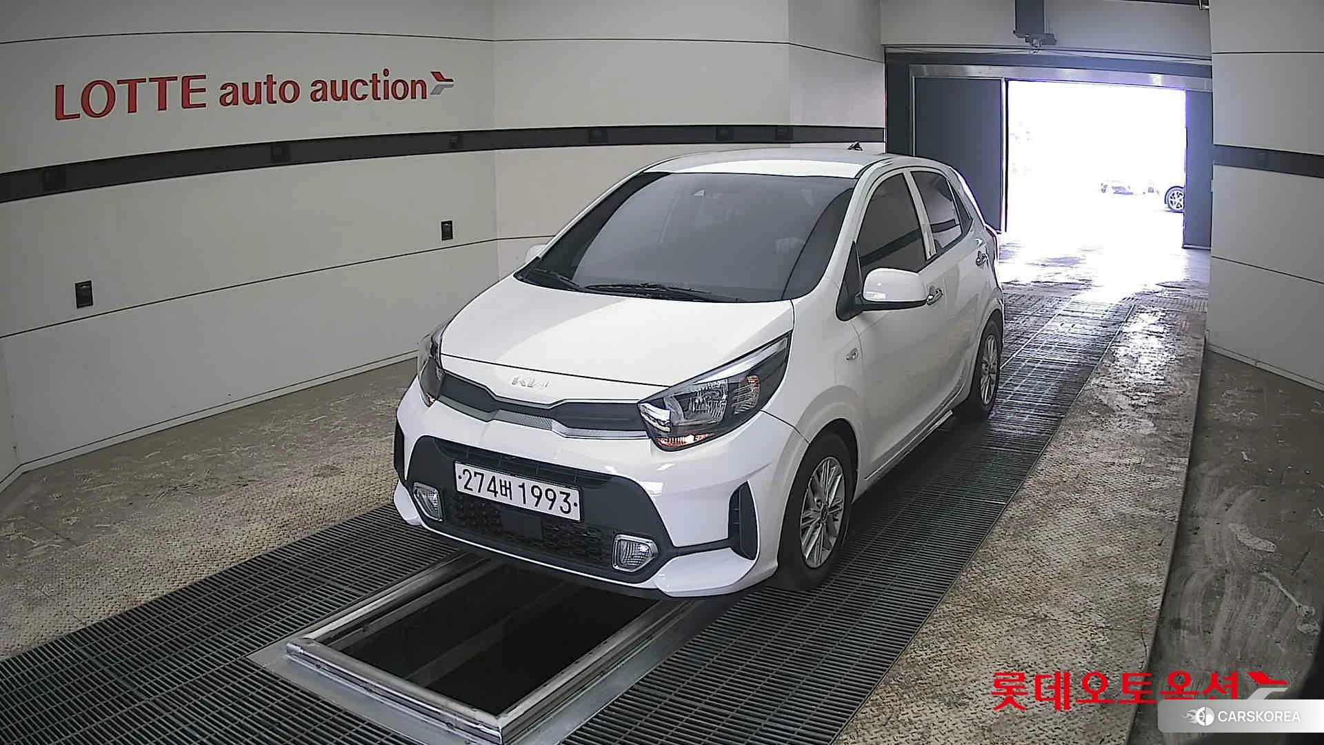 Kia Morning 2022 Белый из Кореи