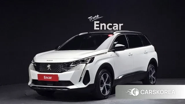 Peugeot 5008 second generation 2022 Белый из Кореи