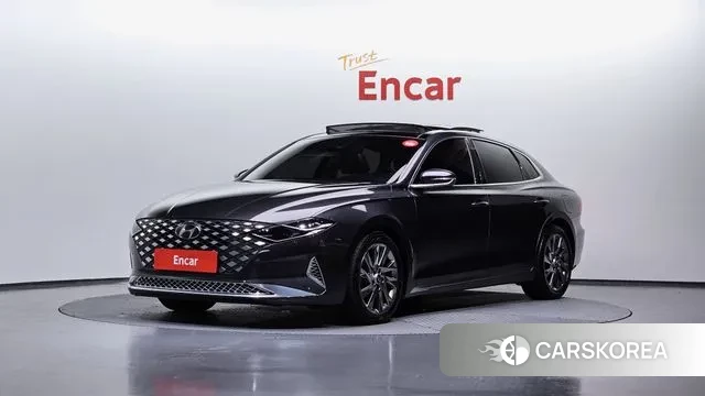 Hyundai The New Grandeur IG Hybrid 2020 Белый из Кореи