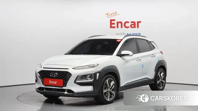 Hyundai Kona 2019 Белый из Кореи