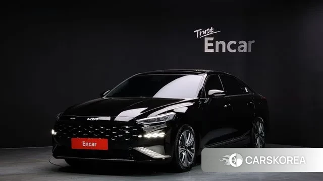 Kia K8 Hybrid 2021 Черный из Кореи