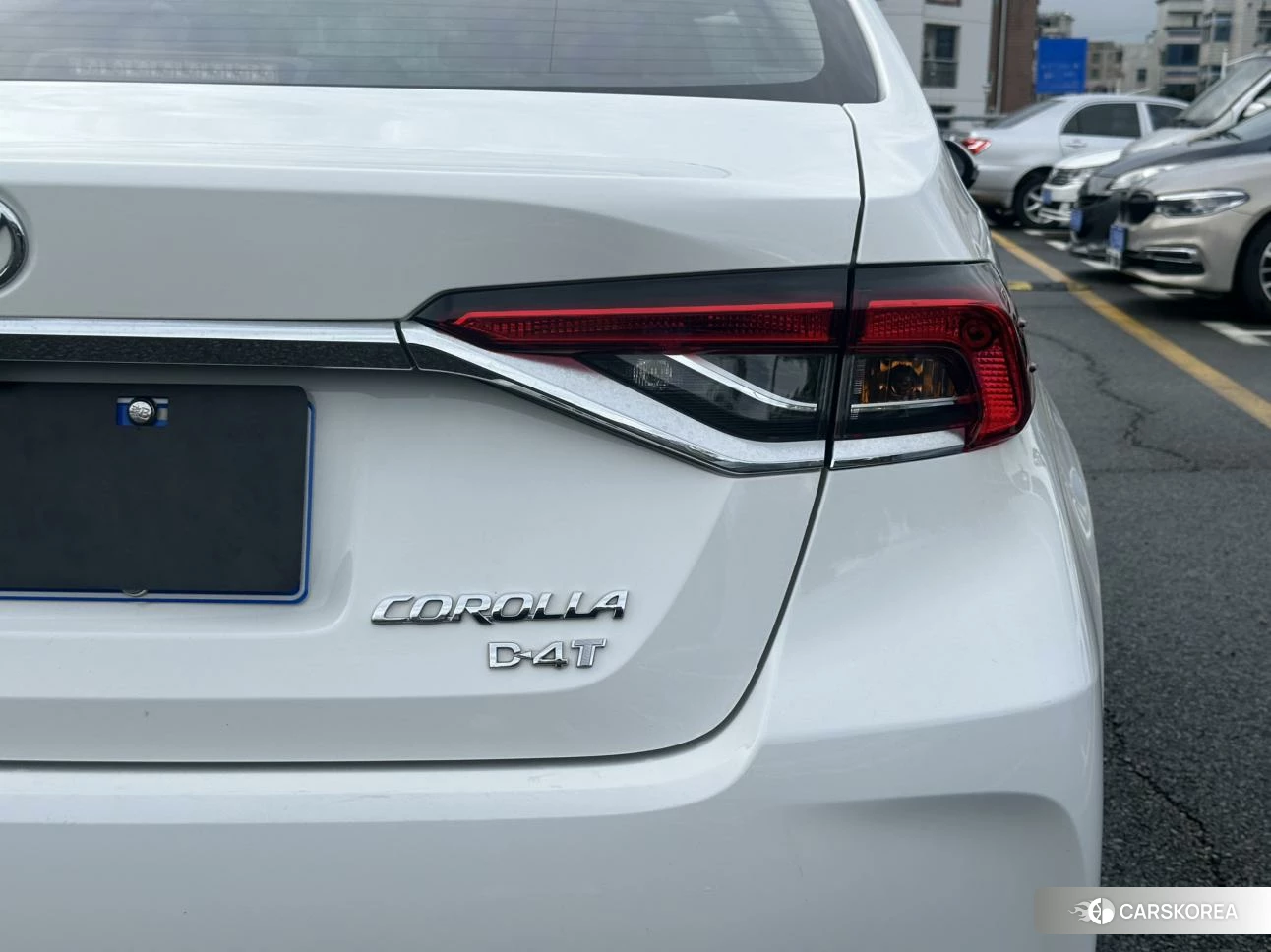 Toyota Corolla 2021 Белый из Китая