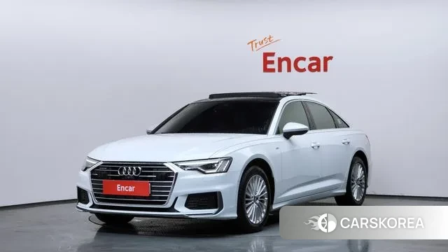 Audi A6 (C8) 2021 Белый из Кореи