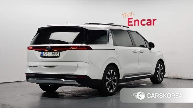 Kia Carnival 4th generation 2021 Белый из Кореи