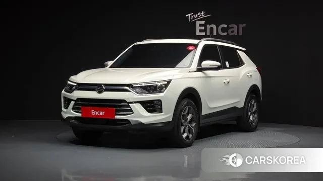 Ssangyong Beautiful Korando 2021 Белый из Кореи