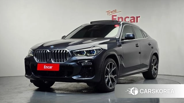 BMW X6 (G06) 2021 Серый из Кореи