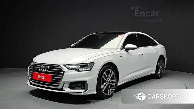 Audi A6 (C8) 2023 Белый из Кореи