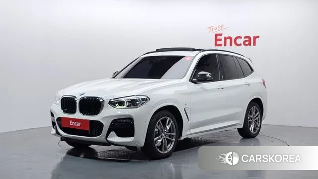 BMW X3 (G01) 2021 Белый из Кореи