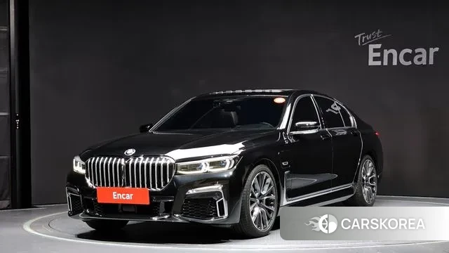 BMW 7 Series (G11) 2022 Черный из Кореи