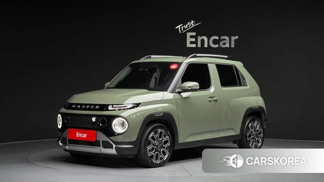 Hyundai Casper 2022 Темно-зеленый из Кореи