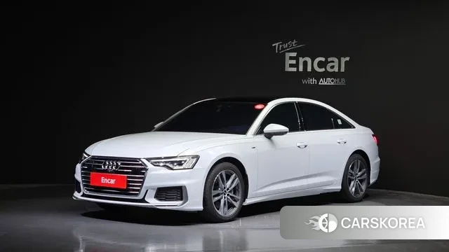 Audi A6 (C8) 2022 Белый из Кореи