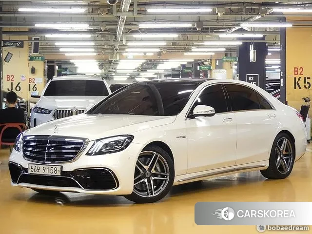 Mercedes-Benz S-Class W222 2018 Белый из Кореи