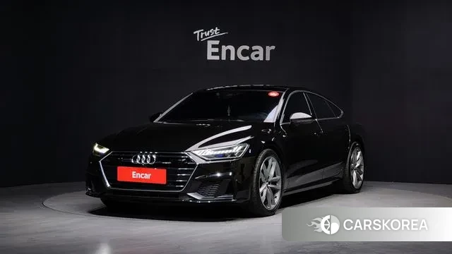 Audi A7 (4K) 2020 Черный из Кореи