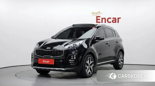 Kia Sportage 4th Generation 2018 Черный из Кореи