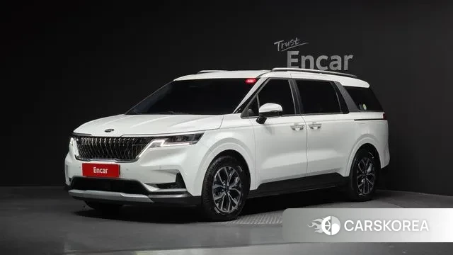 Kia Carnival 4th generation 2021 Белый из Кореи