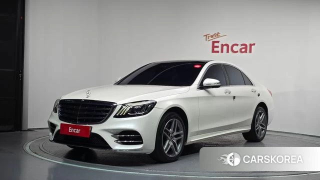 Mercedes-Benz S-Class W222 2020 Белый из Кореи